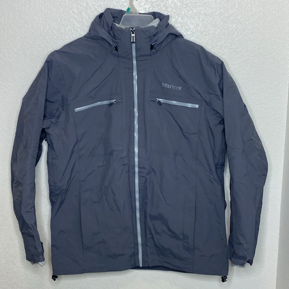 Marmot Men's Toro Component 3 in 1 Gray Hooded Jacket. NWT